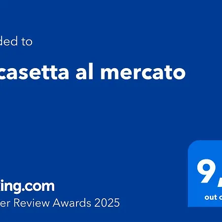Διαμέρισμα La Casetta Al Mercato